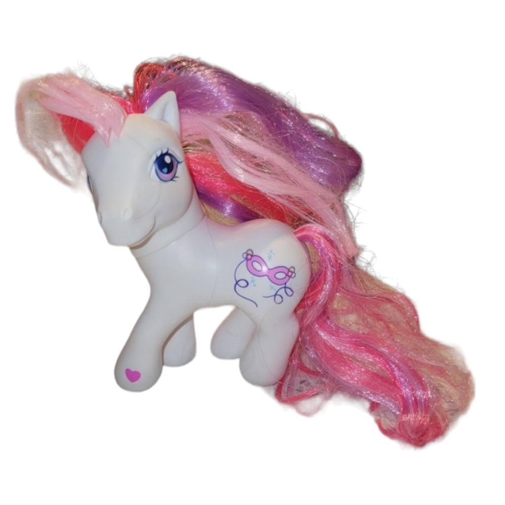 My Little Pony FRILLY FROCKS G3 Figure MLP Hasbro 2002 Theater Mask